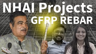 GFRP Rebar for NHAI and MoRTH Projects Part I  Fiberglass rebar industry in India [upl. by Nauqram]