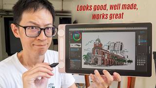 Huion Kamvas 13 gen 3 pen display REVIEW This is a good one [upl. by Renaxela]