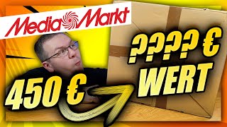 Was ist in der 450€ XXL Media Markt Box  Wundertüte [upl. by Nitz]