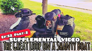 quotHow to fetch your shanty boat trailerquot  The Great Loop on a Shanty Boat  Ep52 Supplemental [upl. by Ahsimin670]