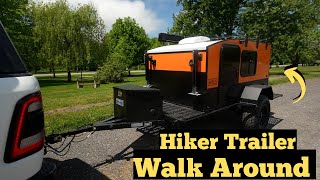 Hiker Trailer Extreme Off Road Full Tour amp Walk around Video  Hiker Trailer EOR Tour [upl. by Vlad]