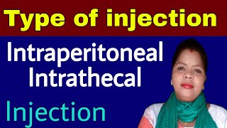 Intraperitoneal Injection human  IP Injection  Intrathecal Injection  Intraspinal Inj Hindi [upl. by Papagena]