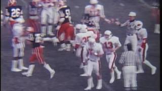 Ball State University Cardinals vs Bowling Green State University Falcons football 1980 [upl. by Argus]