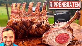 RIPPENBRATEN vom Spanferkel  Klaus grillt [upl. by Resneps347]