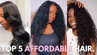 UPDATED My TOP 5 Favorite Hair Companies Affordable  High End [upl. by Eyde]