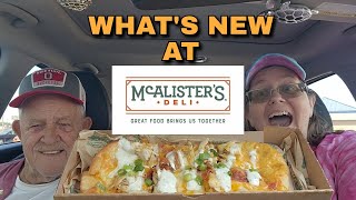 McAlisters Deli Chicken Ranch BLT and Chicken Bacon Ranch Flatbread Review foodreview [upl. by Harbison]