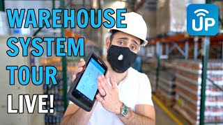 Live Tour of a Real Warehouse Management System  LaceUp WMS [upl. by Eey937]