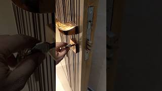 Mortise lock fitting with handle [upl. by Hazmah]