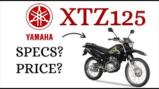 YAMAHA XTZ125 PANGHARABAS FULL SPECS REVIEW 2021 [upl. by Willing695]