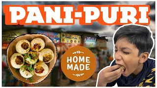 घर पर गोलगप्पे बनायेHomemade panipuri 🤤गोलागप्पाspicyfoodloverminivlogvloggerTasty 😋😋🙌 [upl. by Ettenwad]