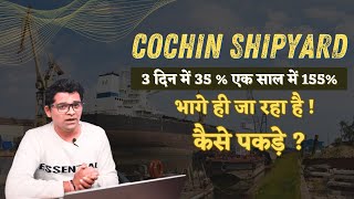 Cochin Shipyard Share News Today  Why Cochin Shipyard Share is Increasing I Cochin Shipyard Share [upl. by Tonry]