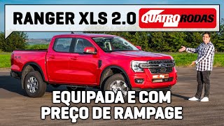 Ford Ranger XLS 20 é simples sem ser BÁSICA e tem preço de RAMPAGE [upl. by Clorinde]