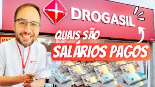 Quanto GANHA um FUNCIONÁRIO da DROGASIL [upl. by Swee]