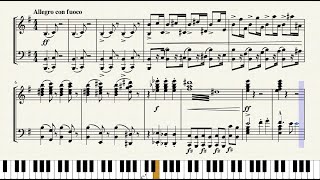 Dvorak Symphony No9 quotFrom the New Worldquot 4th movement piano solo arrangement [upl. by Newg]