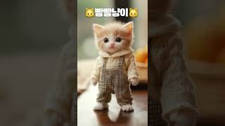 춤추는 귀여운 고양이 빵빵냥이 빵빵냥이챌린지 dancingcat dancechallenge cute ai 빵빵냥이 빵빵댄스 빵빵챌린지 [upl. by Enined]