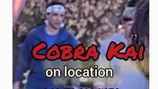 Cobra 🐍 Kai ON LOCATION [upl. by Lesna]