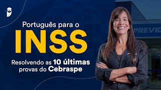 Português para o INSS Resolvendo as 10 últimas provas do Cebraspe – Prof Adriana Figueiredo [upl. by Devol896]