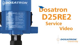 Dosatrons D25RE2 Service Video [upl. by Macegan]