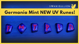 Germania Mint NEW Silver Cast UV Runes [upl. by Purvis248]