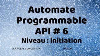 Automate Programmable API initiation 6 équations dun grafcet en Ladder [upl. by Tsepmet]