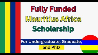 Mauritius Scholarship [upl. by Eckhardt536]