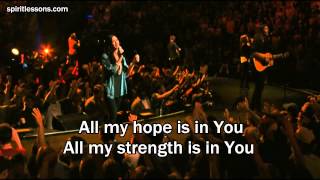 All My Hope  Hillsong Live LyricsSubtitles 2012 DVD Album Cornerstone Jesus Worship Song [upl. by Vaish]