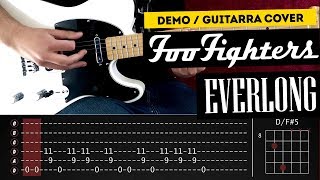 EVERLONG FOO FIGHTERS Guitarra Cover Tablatura  Marcos García [upl. by Wilek]