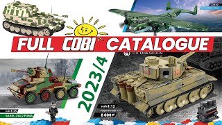 Complete COBI catalogue 20234  Tanks armored cars planes cars [upl. by O'Neill]