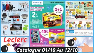 Nouveau Catalogue Leclerc De La Semaine Prochaine Du 0110 Au 121024 Les Bon Plans Leclerc France [upl. by Angi]