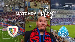 PIAST GLIWICE VS RUCH CHORZÓW  Matchday Vlog 8  Śląskie DERBY [upl. by Shore]