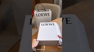 Unboxing Loewe Mini Puzzle Bag [upl. by Enyrat]