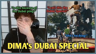 Sykkuno Laughing Out Loud Because of Dimas Dubai Special [upl. by Urissa36]