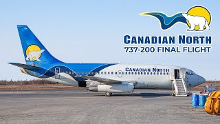 The final Canadian North 737200 flight [upl. by Waylen]