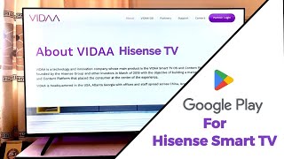 How to Install Google Play Store On Hisense Smart TV to Get Any App Using a TV Box [upl. by Arbma]