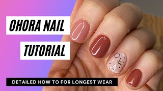 Ohora Stretchy Gel Nail Tutorial  KBEAUTYHOBBIT [upl. by Drawoh]