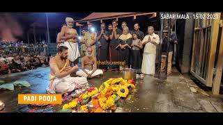 sabarimala PADI POOJA 15022023 [upl. by Aneahs]