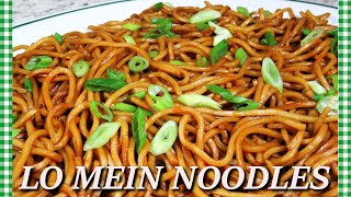 LO MEIN NOODLES Stir Fry Recipe  BETTER THAN TAKEOUT [upl. by Nireil]