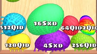 Blob Merge 3d Gameplay Satisfying 2048  Merge Game  46 [upl. by Thevenot]