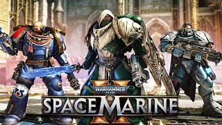 Warhammer 40k Space Marine 2 NEW Gameplay Weapons Bosses PVP Multiplayer and Deep Customization [upl. by Enniotna249]