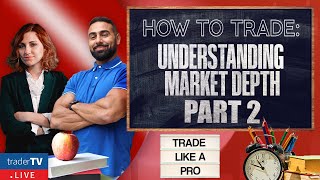 How To Trade Understanding Market Depth PART 2❗ JAN 9 LIVE [upl. by Saffier]