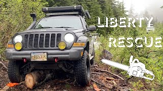 JEEP LIBERTY KJ  INDIAN ARM RESCUE  OFF ROADING  OVERLANDING  오프로드 오버랜딩 feat LX570 JL KK [upl. by Eckblad409]