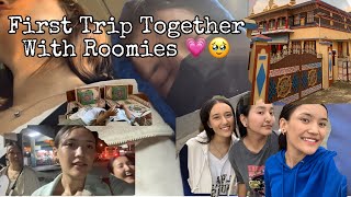 Our first trip together🥹 roomies youtube ladakhivlogger youtuber vlog ladakhi trip friends [upl. by Gwendolin]