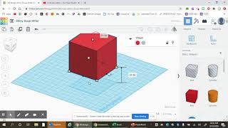 Tinkercad  Stretch Scale Rise Sink Rotate [upl. by Kassie975]