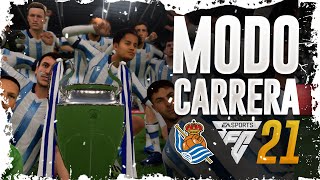 MODO CARRERA REAL SOCIEDAD CAP 21 ¡¡GANAMOS LA CHAMPIONS LEAGUE [upl. by Erund]