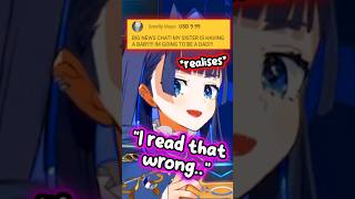 Kronii Falls for Joke Superchat and Regrets it hololive hololiveenglish vtuber [upl. by Syck]