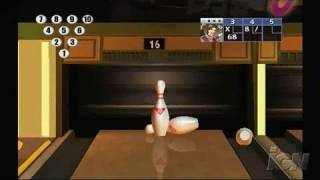 AMF Bowling Pinbusters Nintendo Wii Gameplay  Hollywood [upl. by Mclaurin]