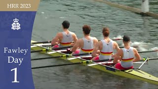 The Tideway Scullers School v Hinksey Sculling School B  Fawley  Henley 2023 Day 1 [upl. by Torray]