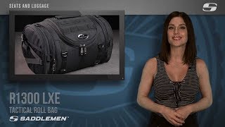 R1300LXE Tactical Deluxe Roll Bag  Product Overview  Saddlemen [upl. by Milissent]