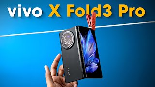 vivo X Fold 3 Pro First Impressions [upl. by Damalus]