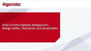 Erste Schritte Digitales Belegbuchen  Belege prüfen bearbeiten und bereitstellen [upl. by Zirtaeb]